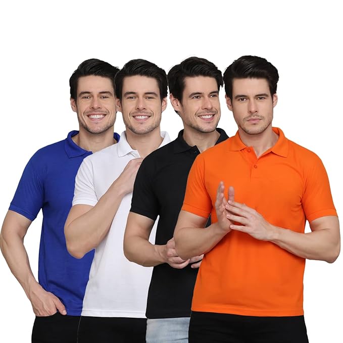 pack of 4 Polo neck