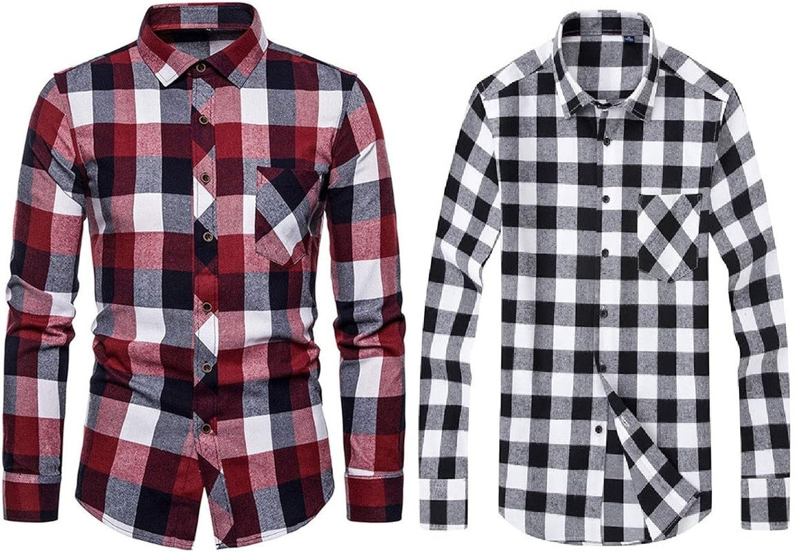 Pack of 2 Check Shirt