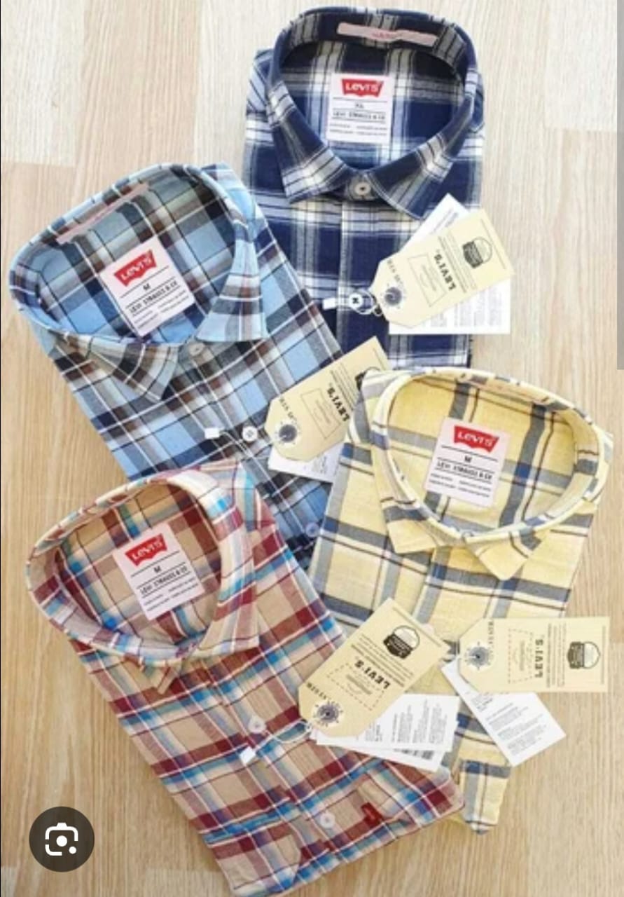 Mens check Shirts in Pack of 4