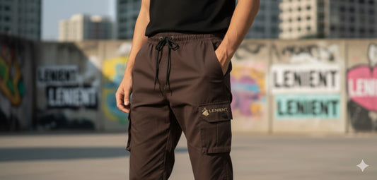 The LENIENT Outdoor & Street DARK BROWN Cargo Pant Collection