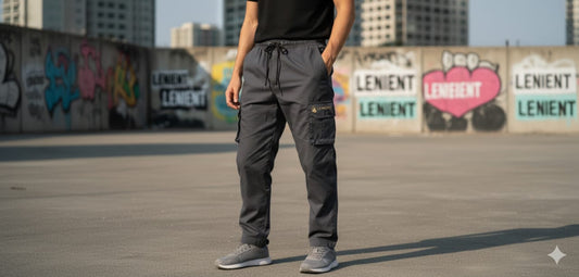 The LENIENT Outdoor & Street Cargo BLACK Pant Collection